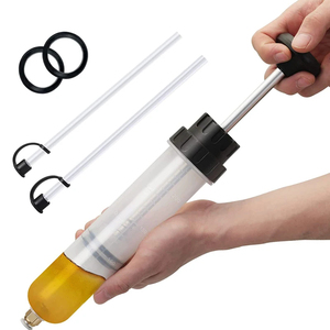 Extractor de Líquido para Automóviles al por Mayor, Bomba de Jeringa Manual para Transferencia de Aceite, Suministros Esenciales de 200/500 ml - Product Image 1