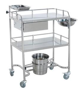 Stainless Steel Hospital Medical <strong>Dressing</strong> Cart <strong>Trolley</strong> - Product Image 1