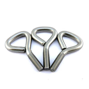 Boulons à œil triangulaires à tête pivotante auto-taraudeurs en acier inoxydable galvanisé zingué, robustes, <span class=keywords><strong>M2</strong></span> M16 M52 - Product Image 1