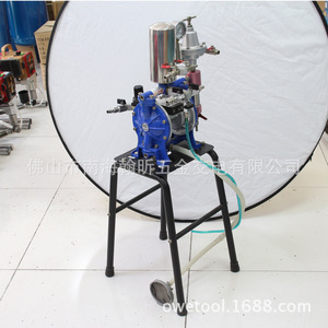 Bomba Neumática de Diafragma Owl de 20 mm con Soporte, 10-100 L/Min, para Transferencia de Pintura - Product Image 3