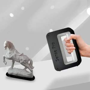 เครื่องสแกน 3 มิติแบบพกพา Pmax Sense Pro สีเต็มรูปแบบ 10fps/วินาที สแกนหลายโหมด ความแม่นยำสูง 0.1 มม. ใช้งานง่ายเพียงปุ่มเดียว - Product Image 2