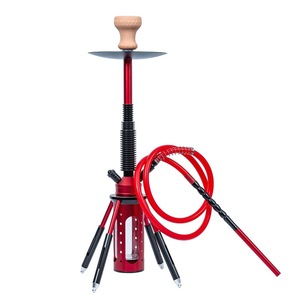 Nhà Máy <span class=keywords><strong>Shisha</strong></span> Thiết Lập 62Cm Nhôm <span class=keywords><strong>Hookah</strong></span> Chicha Đôi Ống <span class=keywords><strong>Hookah</strong></span> Thiết Lập Sang Trọng <span class=keywords><strong>Hookah</strong></span> Với Ánh Sáng LED - Product Image 4