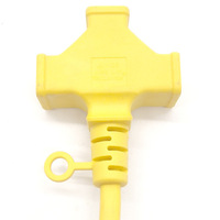 Multiprise sans fil japonaise antichoc, étanche, multifonctionnelle, haute puissance, 2 prises, ports USB, modèle JPN-105