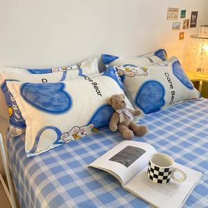 Set Selimut Kartun Empat Potong, Isi Wol, Tahan Air, Sprei Berkualitas untuk Musim Gugur - Product Image 4