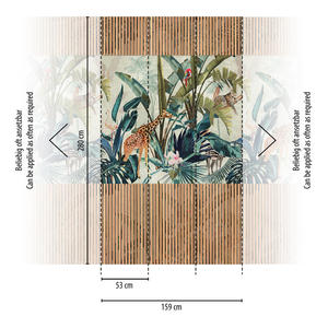 Papel Tapiz Premium Livingwalls, Superficie de Vinilo Sólido, Relieve, Completamente Desmontable, Acabado Mate, Buena Resistencia a la Luz - Product Image 2