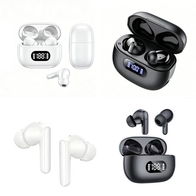 Factory Price TWS Earphones Ergonomic In-Ear Comfortable Fit IPX7 Waterproof Sport Design for All Smart Devices Universal