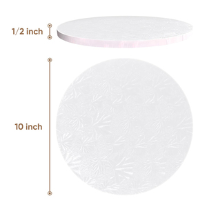 Vente en gros directe d'usine de haute qualité Silver Cake Drum Board Disc Différentes tailles <span class=keywords><strong>pour</strong></span> Sandwich Candy Gold Foil Printing - Product Image 2