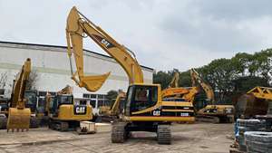 320c รถขุดตีนตะขาบสำหรับ320D 330BL หนอนผีเสื้อแบบ320 GC ของญี่ปุ่น - Product Image 6