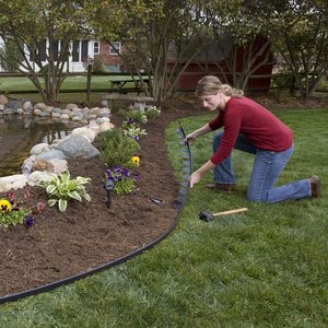 Bordo Flessibile in Plastica <span class=keywords><strong>per</strong></span> Giardino, Cintura di Isolamento <span class=keywords><strong>per</strong></span> Erba e <span class=keywords><strong>Pietre</strong></span>, <span class=keywords><strong>per</strong></span> Paesaggistica, Prato e <span class=keywords><strong>Aiuole</strong></span> - Product Image 5