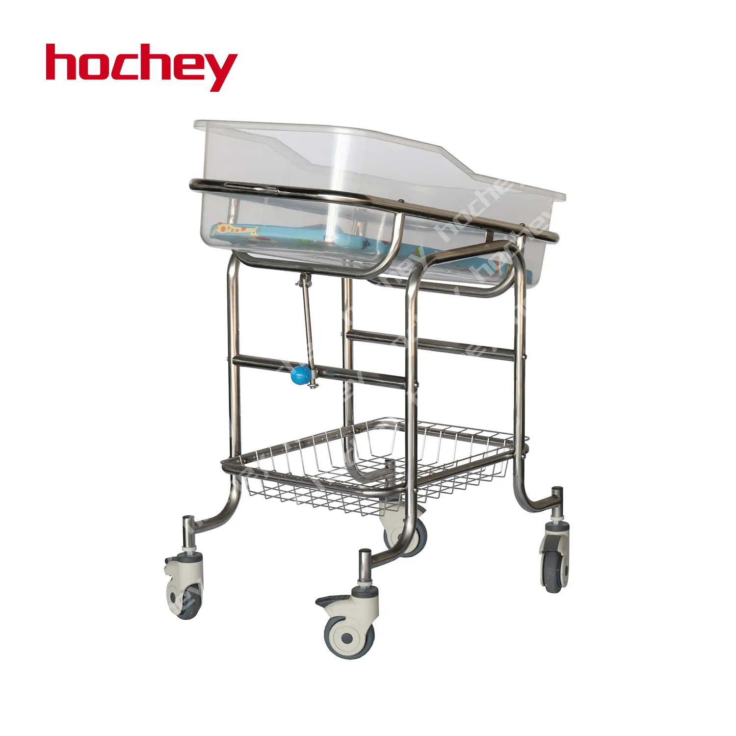 MT MEDICAL Stainless Steel medical newborn baby beds cots for hospital