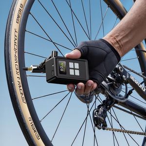 Pompe à vélo électrique antichoc Compresseur d'air portable robuste pour gonfleur d'air hors route et VTT - Product Image 3