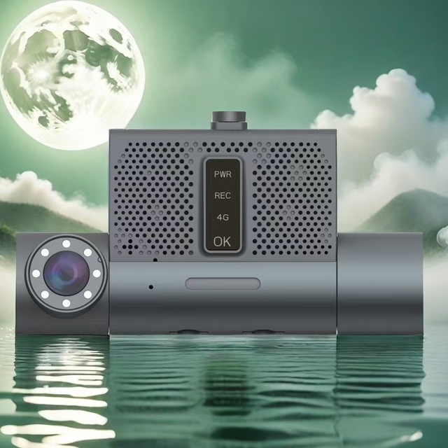 Richmor 4G Dashcam Support ADAS DSM DMS AI Function 2 Lens Dash Cam