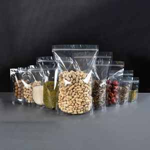 Bolsa de pie para embalaje Lianyou HK de alta calidad, bolsas comestibles, bolsa grande personalizada Mylar con cierre de cremallera a bajo precio - Product Image 1