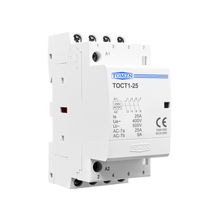 TOMZN Contacteur AC/DC 25A 2 Phases 4NC 4NO 2NO2NC 24V 110V 220V 50Hz pour Rail DIN, Commutateur de Transfert Modulaire - Product Image 1