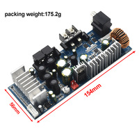 Carte d'amplificateur de puissance Audio CA-3116AS 2.0 canaux 8-24V 2*100W Module d'amplificateur de puissance double canal TPA3116