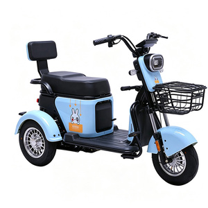 Tricycle électrique pour adultes à roues larges de 26 pouces avec panier pour les loisirs et le shopping - Product Image 5