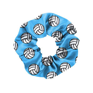 Coletero <span class=keywords><strong>de</strong></span> <span class=keywords><strong>voleibol</strong></span> con estampado simple europeo y americano para mujer, cuerda para el pelo cruzada, tocado <span class=keywords><strong>de</strong></span> satén <span class=keywords><strong>de</strong></span> alta elasticidad - Product Image 3