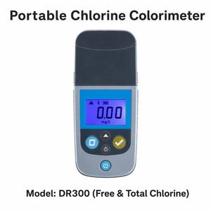 Colorimètre portable au chlore DR300, étanche IP67, analyseur total sans LED, écran rétroéclairé, pour l'eau potable - Product Image 1