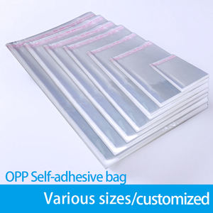 أكياس بوب بوب شفافة عالية الجودة _ 30μ<span class=keywords><strong>m</strong></span> شفافة للمخبوزات والخبز والبسكويت والبسكويت التعبئة _ أكياس الطعام والقمصان - Product Image 2