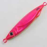 Dalam stok warna-warni murah 30g-250g baru 3d mata keras tenggelam memancing Bass laut umpan pancing tubuh logam umpan Jig lambat Jig umpan