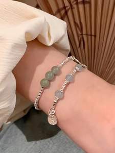 Nouveau bracelet de combinaison incurvé de boule ronde lumineuse de tempérament à la mode personnalisé - Product Image 2