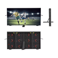 Affiche numérique imperméable à l'eau de 1600x900mm LED pour le tableau de bord de périmètre de stade de football IP65 évaluant les écrans publicitaires de TV 6500 nits