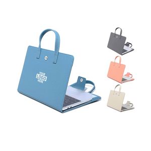 Funda para Portátil Impermeable, Suministrada por Fábrica, Regalo Promocional, Bolsa con Asa Hecha de Material PU - Product Image 1