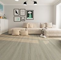Losetas de Vinilo SPC con Sistema de Bloqueo por Clic de 4 mm para Oficina y Residencia, Piso de PVC Impermeable y Antideslizante para Salón de Exposiciones