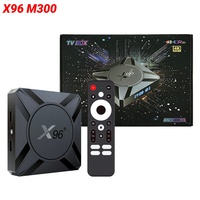 Reproductor Multimedia Android 14.0 X96 M300 Amlogic S905X5M, Compatible con 4K, WiFi 2.4G/5G, Ethernet 1000M, BT5.X, Salida UHD 4K*2K, AV1