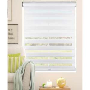 Con Lăn Hai Lớp Không Dây Shades Rèm Ngày Và Đêm Zebra Roller <span class=keywords><strong>Blinds</strong></span> Với Hộp Tròn - Product Image 5