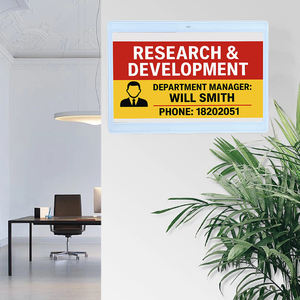 Tecnología Ecológica de Tinta Electrónica, Letrero de Escritorio de 10.2 Pulgadas con Pantalla de Tinta Electrónica, Alimentado por Batería, Etiqueta NFC Inteligente, Conexión WiFi, Bandeja Anti-Robo - Product Image 6