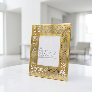 Cadre photo en métal laiton découpé au laser sur mesure pour la décoration intérieure (vente en gros) - Product Image 3