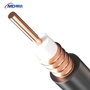 High Quality 1/2\" and 7/8\" Coaxial Corrugated RF <b>Cable</b> With Connector Clamp Feeder OEM 12 Feeder <b>Cable</b> Connector High Quality - Product Image 6