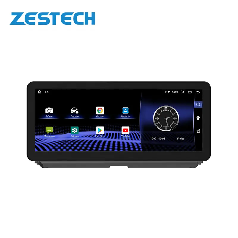 ZESTECH 12.3 Inch QLED Xe DVD Đa Phương Tiện Player Cho Toyota Corolla 2019 2020 2021 2022 Android 11 8 + 128GB Octa/8 Core 7862 CPU