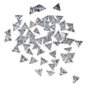 Diamantes Sueltos con Corte Excelente, Claridad VVS-VS, Color DEF, Cultivados en Laboratorio, Forma Triangular, 0.75ct/Pz, para Joyería - Product Image 1
