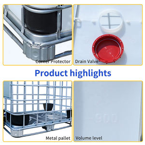 Solución de <span class=keywords><strong>Urea</strong></span> SCR de Grado Industrial 1000L Estándar ISO22241 Contenedor IBC AdBlue para Vehículos con Sistema SCR - Product Image 4