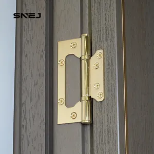Pintu laminasi desain Interior Modern kualitas tinggi untuk pintu Interior apartemen MDF