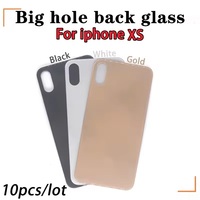 Vente en gros de verres arrière rotatifs avec grande ouverture pour objectif, compatibles avec les modèles 8 Plus, X, XS Max, XR, 11, 12, 14 Mini, SE