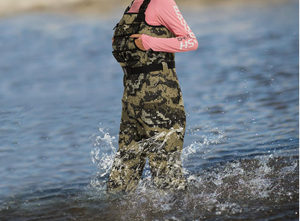 TOPIND <span class=keywords><strong>Cuissardes</strong></span> confortables en néoprène pour <span class=keywords><strong>femmes</strong></span> camouflage nu pour la pêche et la chasse avec pieds en <span class=keywords><strong>caoutchouc</strong></span> isolés - Product Image 3