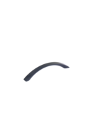 Poignée Courbe Moderne Noire Mate en Alliage de Zinc 128mm pour Chambre, Entrepôt, Hôtel, Cuisine, Meuble – Durable, Antirouille – Fabrication OEM de Haute Qualité