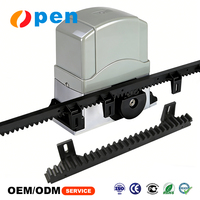 Ouvre-porte automatique moderne et durable pour portail coulissant, avec crémaillère et vis d'installation, construction en nylon, compatible avec moteur électrique