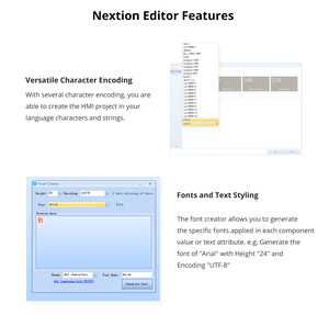 NEXTION NX4848E040-011C Écran tactile HMI série Edge 4 pouces, module de panneau capacitif LCD-TFT, résolution 480*480, écran clair L100 - Product Image 5