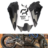 Carénage inférieur moteur Yamaha MT07 FZ07 MT-07 FZ-07 2014-2020 en plastique ABS, fixation directe, complet