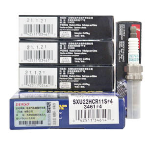 Bujía de iridio DENSO SXU22HCR11S 3461 de bajo voltaje de encendido, antideposiciones de carbono, arranque en frío suave para motor de coche - Product Image 3