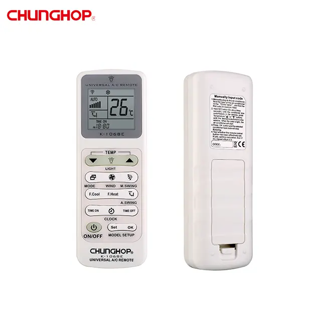 Chung hop K-1068E Low Power Klimaanlage Fernbedienung Design 1000 in 1 IR Universal A/C Controller 38KHZ