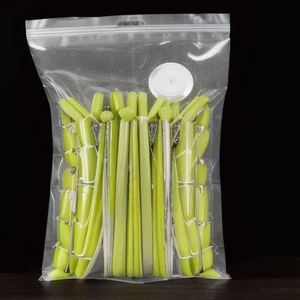 Bolsas de Compresión al Vacío Personalizadas de Grado Alimenticio, Bolsas de Almacenamiento al Vacío con Cierre y Válvula de Aire para Frutas, Verduras y Alimentos - Product Image 4