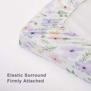 Housse de matelas à langer en tricot de qualité supérieure, adaptable à tous les tables à langer standard - Product Image 4