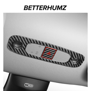 Cho Tesla mô hình y mô hình 3 2023-2018 sợi carbon xe đọc bảng điều khiển ánh sáng TRIM Sticker nội thất bảo vệ tự động điều chỉnh phụ kiện - Product Image 2