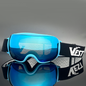 Lunettes de ski avec logo personnalisé lentille anti-buée 100% protection UV sur les lunettes de snowboard lunettes de neige hommes femmes jeunes vente en gros - Product Image 4