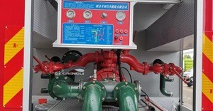 Camion-citerne HOWO 8X4 pour la lutte contre les incendies et le transport d'eau, capacité de 25 tonnes - Product Image 6